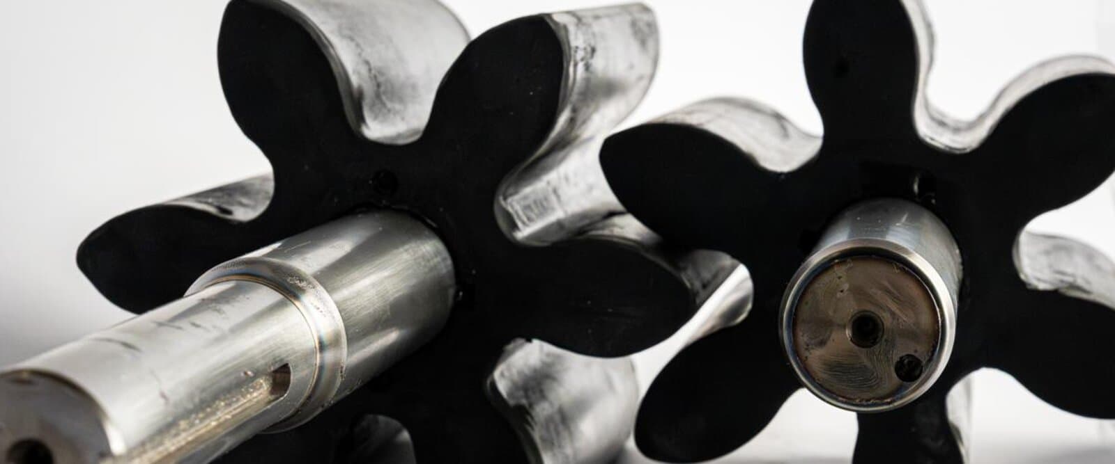 NAPCO rotary gear pump repair kit components — nitrile gear assemblies and gasket for field rebuild